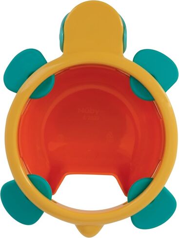 Nuby Turtle Tambourine Bath Toy and Musical Instrument - Baby Bath Toy - 12+ Months in Saudi Arabia