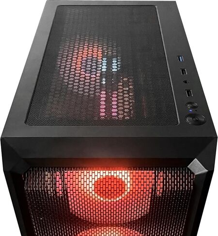 هو. كمبيوتر مكتبي للألعاب Artist - AMD Ryzen 5 5600G 6 core 3.9 جيجا هرتز - 16 جيجا DDR4 3200 ميجا هرتز - 1 تيرابايت PCIe NVMe SSD - Windows 11 Pro، HDMI - كمبيوتر مكتبي - أبيض in Kuwait