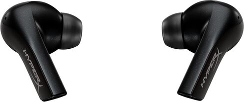 HyperX Cloud MIX Buds - سماعات أذن لاسلكية حقيقية، وضع ألعاب بزمن وصول منخفض 2.4 جيجا هرتز، متوافق مع Bluetooth، بطارية طويلة الأمد، برامج تشغيل 12 مم، 3 أحجام لأطراف الأذن من السيليكون، سماعة رأس DTS:X in Kuwait