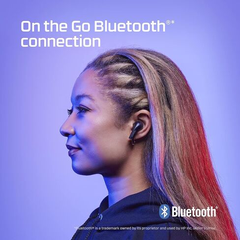 HyperX Cloud MIX Buds - سماعات أذن لاسلكية حقيقية، وضع ألعاب بزمن وصول منخفض 2.4 جيجا هرتز، متوافق مع Bluetooth، بطارية طويلة الأمد، برامج تشغيل 12 مم، 3 أحجام لأطراف الأذن من السيليكون، سماعة رأس DTS:X in Kuwait