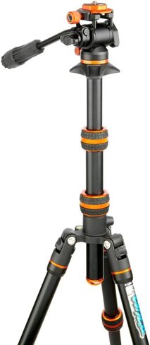 3 Legged Thing Punks Corey Video Magnesium Alloy Compact Tripod Kit - Darkness Matte Black (COREYVIDEODARK2.0) in Saudi Arabia
