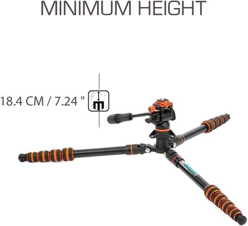 3 Legged Thing Punks Corey Video Magnesium Alloy Compact Tripod Kit - Darkness Matte Black (COREYVIDEODARK2.0) in Saudi Arabia