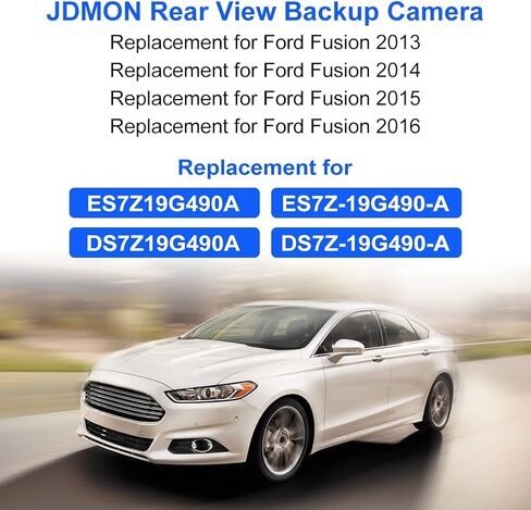 استبدال الكاميرا الاحتياطية JDMON لـ Ford Fusion 2013 2014 2015 2016 استبدال الكاميرا الخلفية الخلفية المساعدة لـ ES7Z19G490A ES7Z-19G490-A DS7Z19G490A DS7Z-19G490-A in Saudi Arabia
