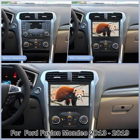 2+64G Car Stereo for Ford Fusion Mondeo 2013 2014 2015 2016 2017 2018 2019 Support Wireless Carplay and Android Auto - 9 inch Android Touchscreen Radio with GPS Navigation/WiFi/FM/RDS in Saudi Arabia