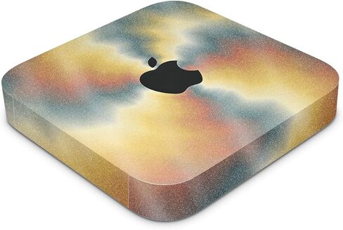 Carbon Fiber Skin Compatible with Apple Mac Mini M2 (2023) - Accident - Premium 3M Vinyl Protective Wrap Decal Cover - Easy to Apply | Crafted in The USA by MightySkins in Saudi Arabia