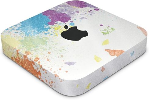 Carbon Fiber Skin Compatible with Apple Mac Mini M2 (2023) - Accident - Premium 3M Vinyl Protective Wrap Decal Cover - Easy to Apply | Crafted in The USA by MightySkins in Saudi Arabia