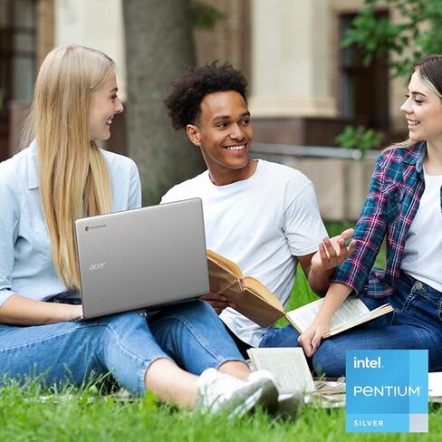 لاب توب ايسر كروم بوك 314 | إنتل بنتيوم سيلفر N6000 | شاشة لمس IPS عالية الدقة مقاس 14 بوصة | رسومات Intel UHD | LPDDR4X سعة 8 جيجابايت | eMMC سعة 64 جيجابايت | Wi-Fi 6 | صوت DTS | نظام تشغيل Chrome | CB314-3HT-P6QW in Saudi Arabia