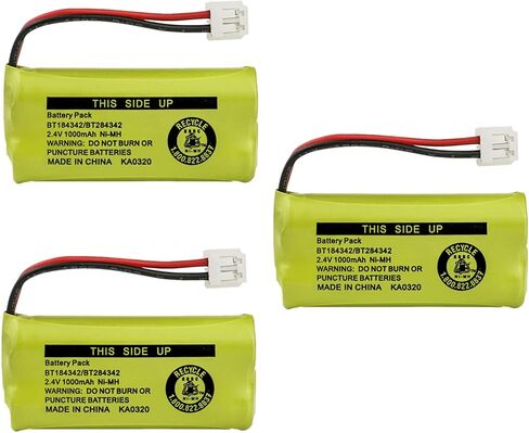 Kastar 1-Pack BT184342 / BT284342 Battery Replacement for GE 2-7951 27951EE1 27955 2-7955 27956 2-7956 27956FE1 28107 2-8107 28127 2-8127 28127FE2 28203 2-8203 28213 2-8213 28213EE1 28213EE2 28223 in Saudi Arabia