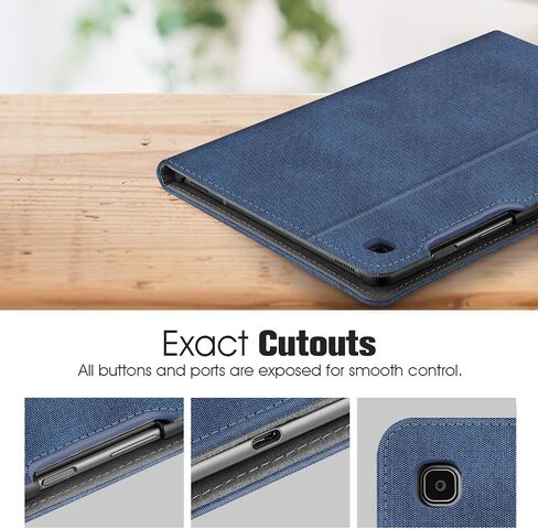 Fintie Case for Samsung Galaxy Tab S5e 10.5 2019 Model SM-T720/T725/T727, Multi-Angle Viewing Stand Cover with Pocket Auto Sleep Wake Feature, Black in Saudi Arabia