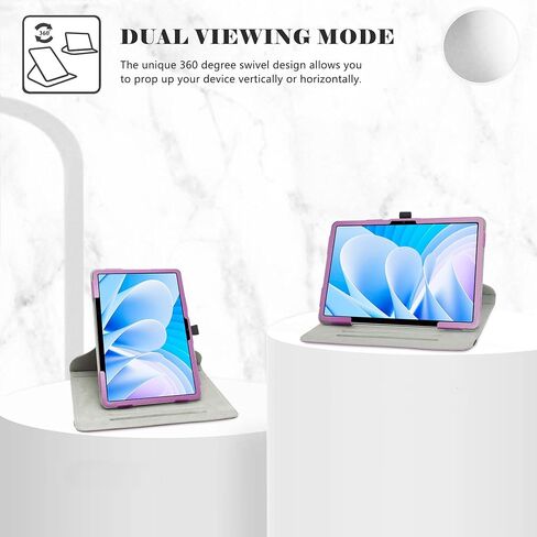 LiuShan متوافق مع حافظة DOOGEE T30 Pro، حافظة DOOGEE T30 Ultra، حافظة DOOGEE T30s، غطاء من البولي يوريثان بحامل يدور 360 درجة لجهاز DOOGEE T30 Pro/DOOGEE T30 Ultra/DOOGEE T30s/DOOGEE T30se اللوحي، أسود in Kuwait