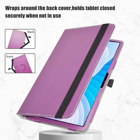 LiuShan متوافق مع حافظة DOOGEE T30 Pro، حافظة DOOGEE T30 Ultra، حافظة DOOGEE T30s، غطاء من البولي يوريثان بحامل يدور 360 درجة لجهاز DOOGEE T30 Pro/DOOGEE T30 Ultra/DOOGEE T30s/DOOGEE T30se اللوحي، أسود in Kuwait