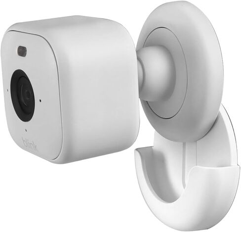 Holicfun Adhesive Wall Mount for Blink Mini 2 Camera - Black in Kuwait