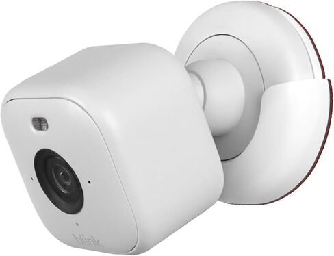 Holicfun Adhesive Wall Mount for Blink Mini 2 Camera - Black in Kuwait