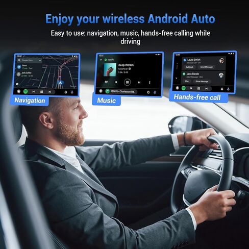 محول Android Auto اللاسلكي للسيارة A2Air Pro- Plug Play لسيارة Android Auto السلكية in Kuwait