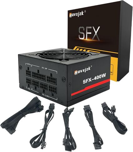Mini ITX Solution/Micro 400W SFX Power Supply، مصدر طاقة معياري بالكامل مع مروحة تحمل هيدروليكية متينة، عامل شكل SFX in Saudi Arabia