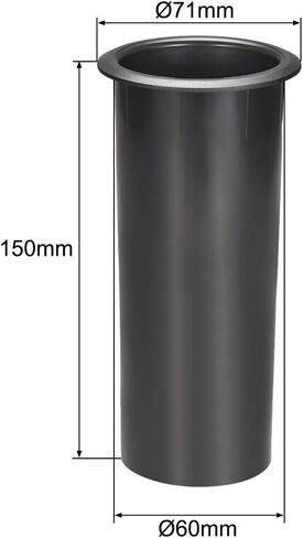 Uxcell 60 مم × 150 مم منفذ مكبر الصوت أنبوب مضخم الصوت باس ريفلكس أنبوب باس مكبر الصوت صندوق 2 قطعة in Saudi Arabia