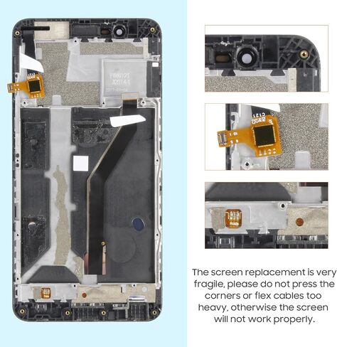 Screen Replacement for ZTE Blade Z Max Z982 6.0'' LCD Display Touch Digitizer Screen Glass Panel Full Assembly with Frame, Repair Tool Set in Saudi Arabia