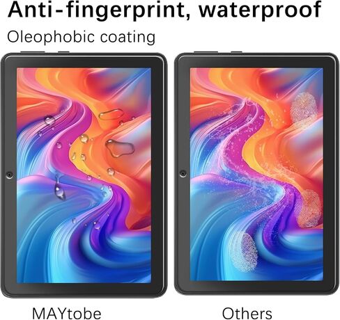 MAYtobe [2-Pack Screen Protector Designed for Amazon Fire HD 8 (2022/2020, 12th/10th) (8 Inch) Tempered Glass, No Bubbles, Scratch-Resistant, Easy to Instal in Saudi Arabia