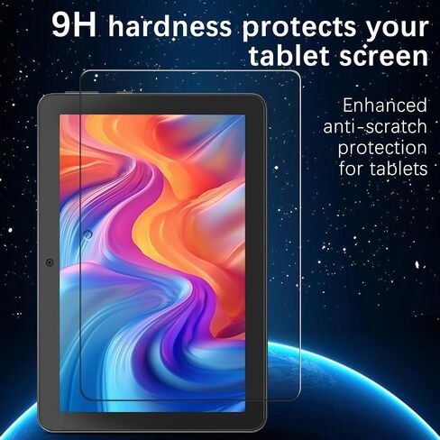 MAYtobe [2-Pack Screen Protector Designed for Amazon Fire HD 8 (2022/2020, 12th/10th) (8 Inch) Tempered Glass, No Bubbles, Scratch-Resistant, Easy to Instal in Saudi Arabia