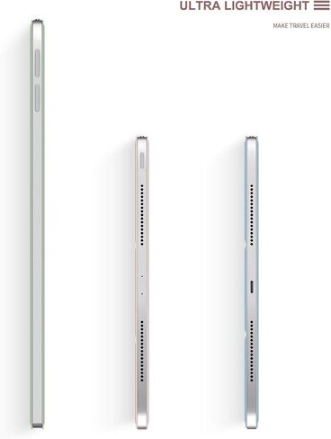 حافظة Aoub لجهاز iPad Air 11 بوصة (M2) 2024، iPad Air 5th / 4th، غطاء مرفق مغناطيسي [يدعم شحن القلم الرصاص]، حافظة ذكية رفيعة قابلة للطي لجهاز iPad Air 11/10.9 بوصة 2022/2020، وردي فاتح in Saudi Arabia