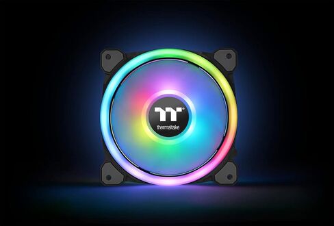 مراوح وحدة الكمبيوتر Thermaltake Riing Trio 12 RGB مقاس 120 مم - حزمة ثلاثية in Saudi Arabia