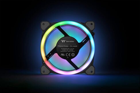 مراوح وحدة الكمبيوتر Thermaltake Riing Trio 12 RGB مقاس 120 مم - حزمة ثلاثية in Saudi Arabia