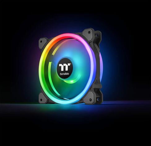 مراوح وحدة الكمبيوتر Thermaltake Riing Trio 12 RGB مقاس 120 مم - حزمة ثلاثية in Saudi Arabia