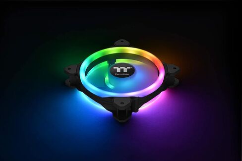 مراوح وحدة الكمبيوتر Thermaltake Riing Trio 12 RGB مقاس 120 مم - حزمة ثلاثية in Saudi Arabia