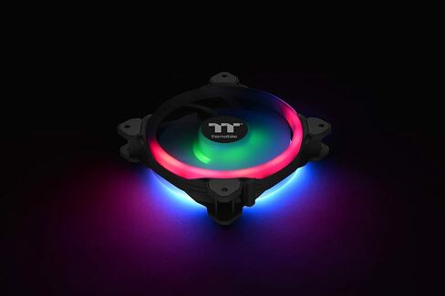 مراوح وحدة الكمبيوتر Thermaltake Riing Trio 12 RGB مقاس 120 مم - حزمة ثلاثية in Saudi Arabia