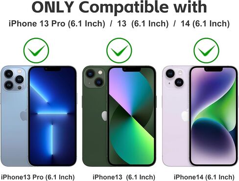 واقي شاشة للخصوصية غير لامع لهاتف iPhone 14/iPhone 13Pro /13، واقي شاشة زجاجي للخصوصية مضاد للوهج، طبقة زجاجية مقواة مضادة للتجسس، لمسة ناعمة وسريعة الاستجابة مضادة للخدش in Kuwait