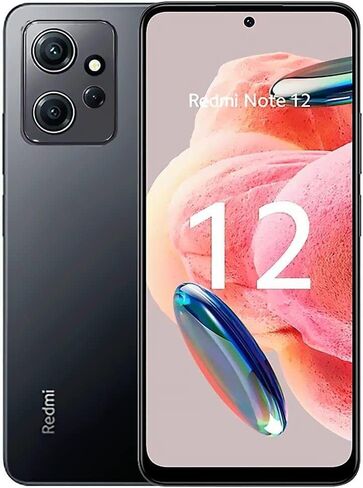 Xiaomi Redmi Note 12 4G LTE (128GB + 6GB) GLOBAL جميع النطاقات غير مقفلة 6.67 بوصة 50 ميجابكسل ثلاثية (Tmobile Mint Tello Global) + (مع حزمة شاحن مزدوج للسيارة السريعة 33 وات) (رمادي أونيكس) in Saudi Arabia