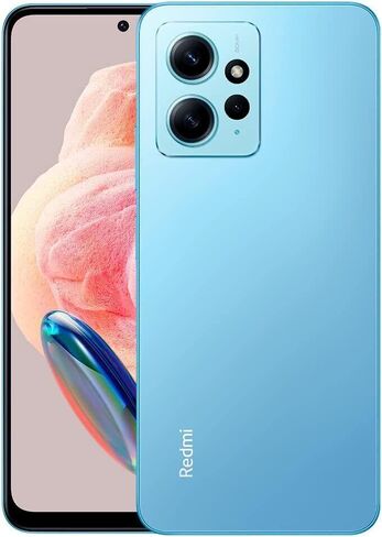Xiaomi Redmi Note 12 4G LTE (128GB + 6GB) GLOBAL جميع النطاقات غير مقفلة 6.67 بوصة 50 ميجابكسل ثلاثية (Tmobile Mint Tello Global) + (مع حزمة شاحن مزدوج للسيارة السريعة 33 وات) (رمادي أونيكس) in Saudi Arabia