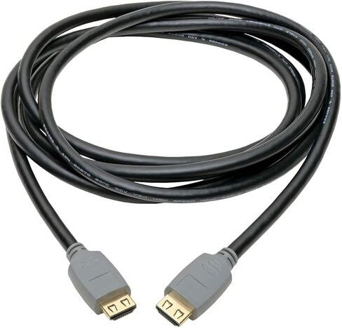 كابل تريب لايت عالي السرعة 4K HDMI 2.0a مع موصلات الإمساك (M/M)، أسود، 15 قدم (P568-015-2A) in Saudi Arabia