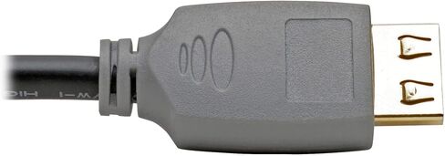 كابل تريب لايت عالي السرعة 4K HDMI 2.0a مع موصلات الإمساك (M/M)، أسود، 15 قدم (P568-015-2A) in Saudi Arabia