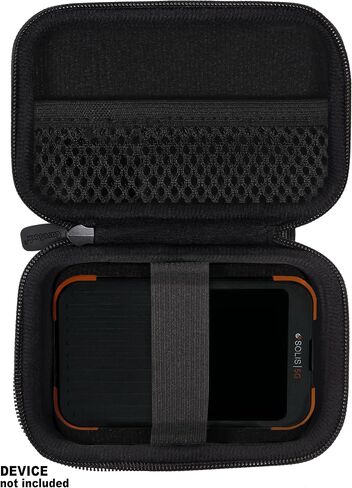 حافظة CaseSack لنقطة اتصال الهاتف المحمول SIMO Solis 5G WiFi للسفر (أسود) in Kuwait
