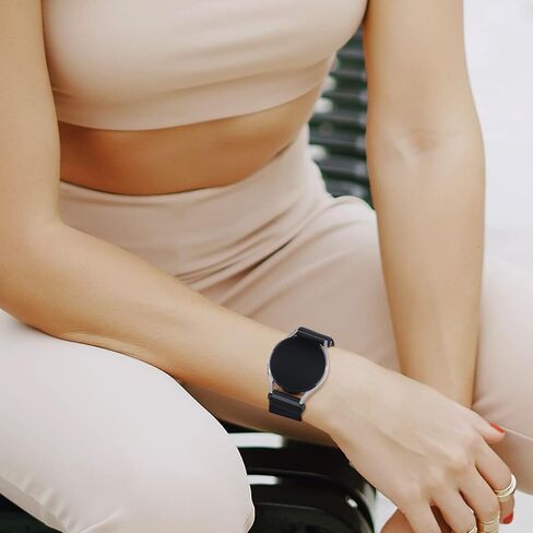 Bolesi 8 Pack Stretchy Nylon Watch Band Compatible with Samsung Galaxy Watch 7/6/5/4/FE,20mm Strap for Galaxy 6 Classic/5 Pro/Active 2 Women in Saudi Arabia
