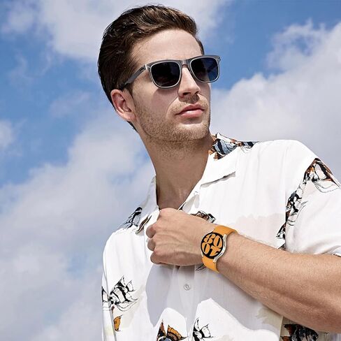 Kytuwy Galaxy Watch 6 Classic Band 43mm 47mm، أشرطة بنقرة واحدة متوافقة مع Samsung Galaxy Watch 6 Bands 40mm 44mm، حزام رياضي ناعم بدون فجوة لساعة Galaxy Watch 7/6/5/4 النساء والرجال in Kuwait