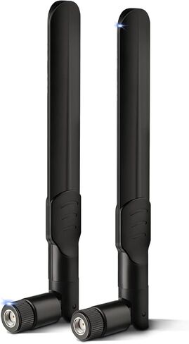 4G LTE Cellular Trail Camera Antenna 8dBi RP-SMA Male Antenna Compatible with Spypoint Link Micro Solar EVO Link S Dark Wildlife Hunting Game Cam Outdoor Mobile Security Camera 2 Pack in Saudi Arabia