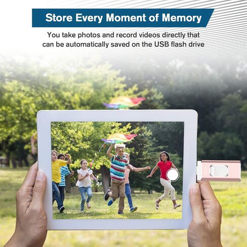 عصا صور بسعة 512 جيجابايت، محرك أقراص فلاش OTG USB 3.0 عالمي 4 في 1، عصا صور لمحرك الإبهام للصور، متوافقة مع هاتف 13/Mac/Pad/Android in Saudi Arabia