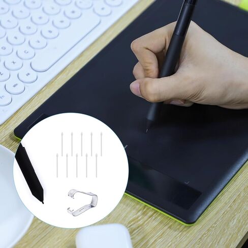 10pcs Pen Nibs Replacement for Samsung Galaxy Tab S6, S Pen Tips Stylus Pen Nibs Replacement with Install Tool Compatible with Samsung Galaxy Tab S7 & S7 Plus S8 & S8 Plus (Black) in Saudi Arabia