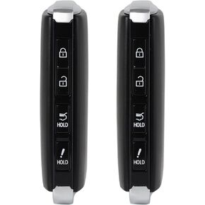 SCITOO 2 Pcs Remotes Key Fob Fits 2019-2022 for Mazda CX-5 CX-9 ( FCC: WAZSKE13D03 )-4 Buttons