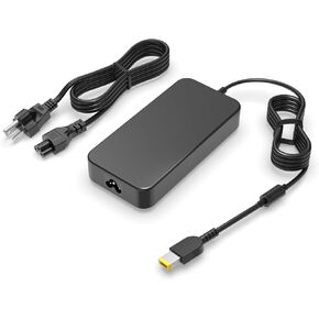 135W AC Charger Replacement for Lenovo Laptop, (Safety Certified by UL), Square Tip, Ultra Thin Design 4X20E50558
