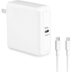 MacBook Pro Charger for MacBook Air Charger 96W USB C Laptop Charger for MacBook Pro USB C Charger, Mac Computer Charger Included Type C Cable