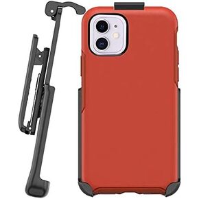 BELTRON Belt Clip Holster Compatible with OtterBox Symmetry - iPhone 11 6.1" (case not Included) Features: Secure Fit, Quick Release Latch & Built-in Kickstand