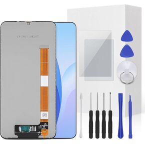 for TCL 40XL 40 XL 40T 40 T T608M T608DL Screen Replacement Kit Full LCD Screen Display Touch Digitizer Full Assembly with Repair Tool for Model 6.75inch
