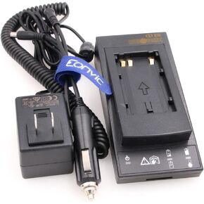 Eonvic ZCH200 Charger with AC Power Adapter for GEOMAX ZBA200 ZBA400 ZBA600 Battery