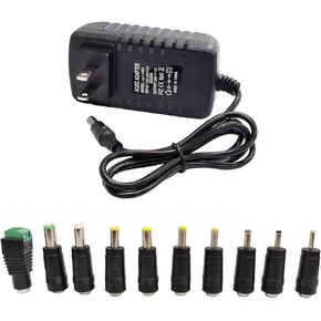 24 فولت 1A محول التيار الكهربائي العالمي التيار المتناوب 100 فولت-240 فولت إلى تيار مستمر 24 فولت 1A 0.8A 550mA محول الطاقة جدار سلك الطاقة محول 10 نصائح التوصيل in Kuwait