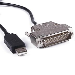 USB to RS232 DB25 Serial Adapter Cable for Fanuc CNC DNCLINK Configuration Copy Setting (16ft)