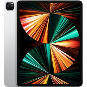 2021 Apple iPad Pro (12.9-inch, Wi‑Fi + Cellular, 128GB) - Silver (Renewed Premium)