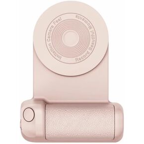 Magnetic Camera Handle Bluetooth Bracket, Upgrade Magnetic Cell Phone Grips, Shiftcam Snapgrip with Wireless Charging, Smartphone Camera Handle Grip for iPhone/Android Video Photo Shooting (Purple)